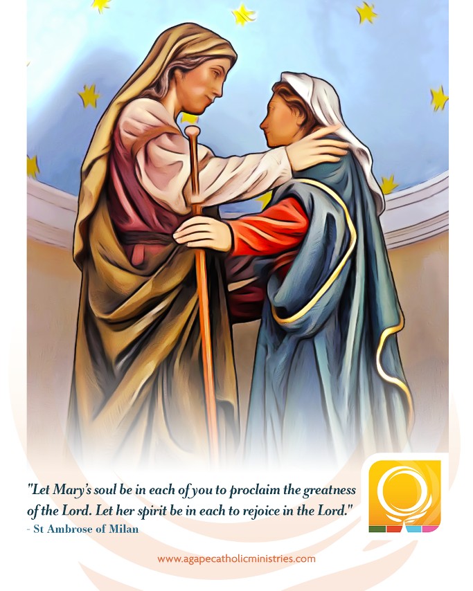 Happy Feast of the Visitation of the Blessed Virgin Mary!
